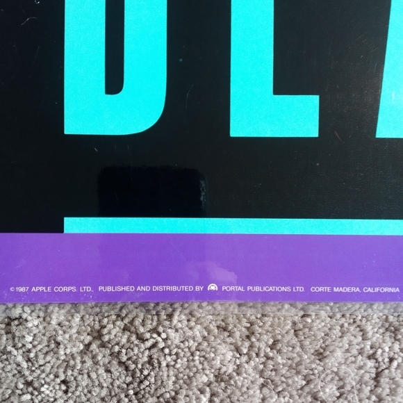 1987 '65 Beatles Poster LAMINATED 24×36 #BTL052 LITHO Apple Corps  Made In USA - Picture 3 of 12